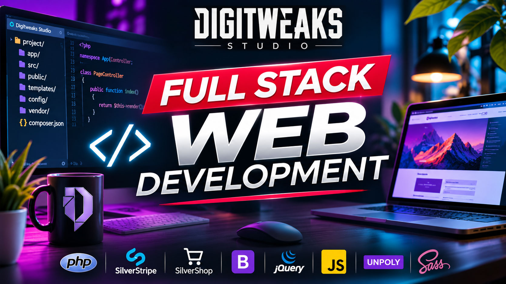 Full stack web development class
